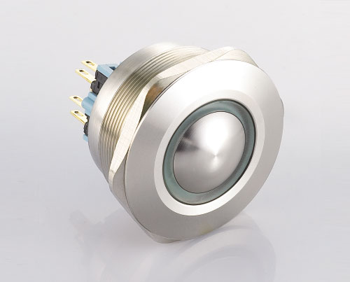 φ40mm metal push button switch with LED