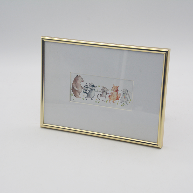 Gold Metal Photo Frame