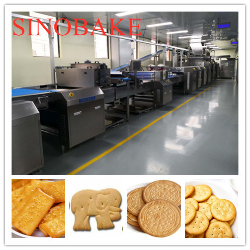 Sinobake soft & hard biscuit production line/biscuit machine/biscuit plant/biscuit making machine