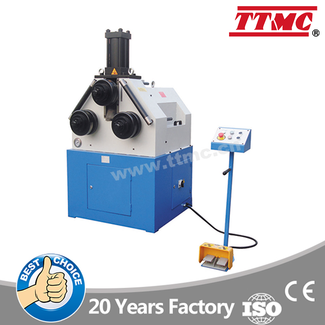 Hydraulic round bending machine