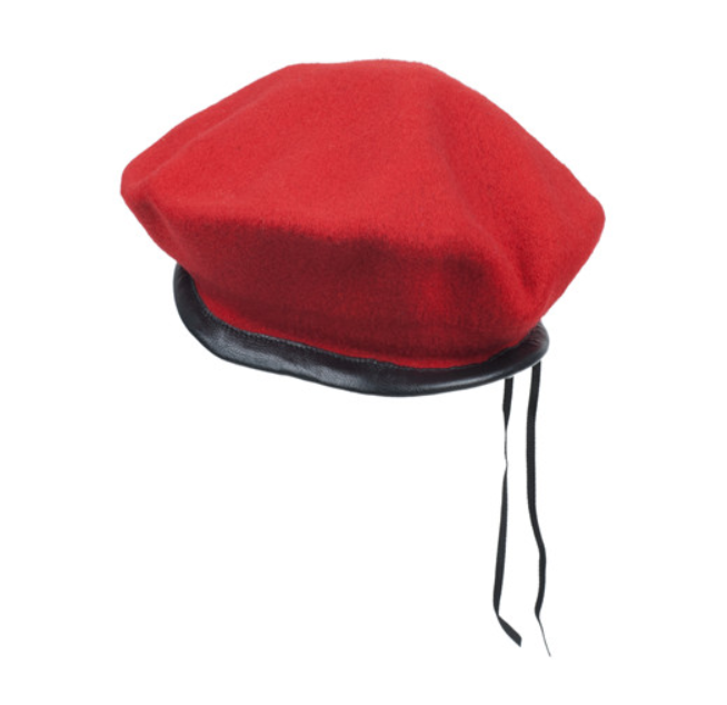 Military wool army red berets