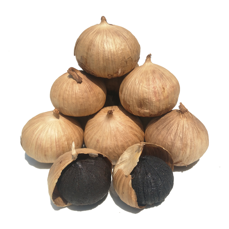 China Solo black garlic, healthy instant fermented garlic