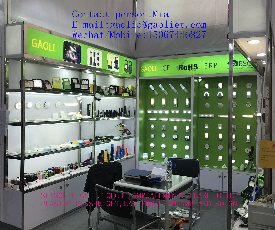 LED sensor lamp touch light push light searching lamp aluminum flashlight torch camping lantern