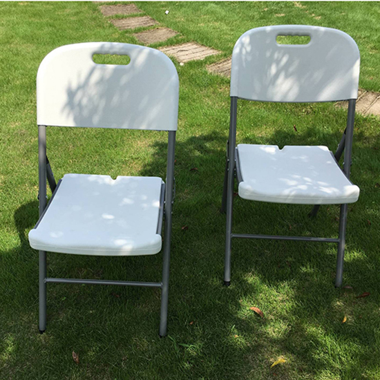 wholesale cheap outdoor plastic folding chair for wedding party activity