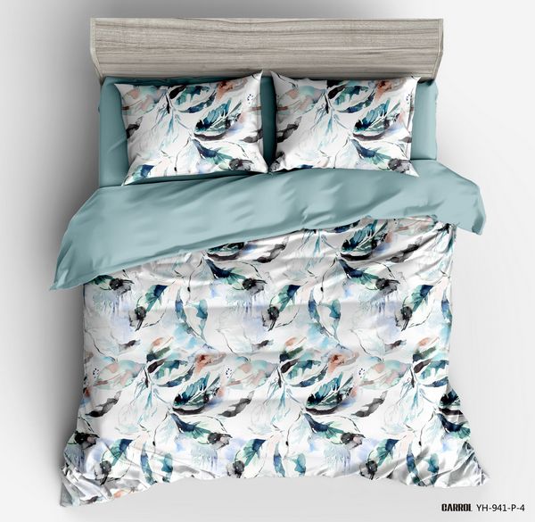Digital printing duvet cover set (100%cotton / 100%polyester)