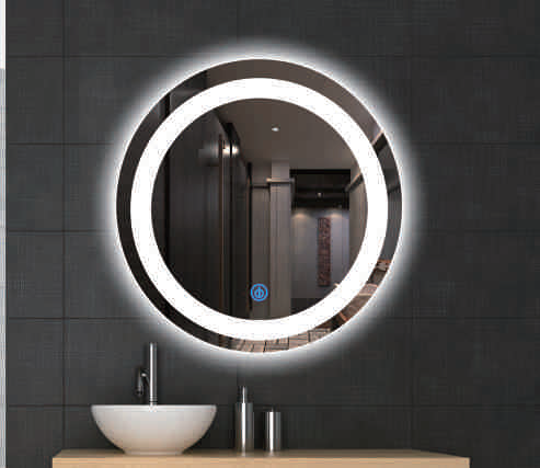 Smart LED bathroom mirrors