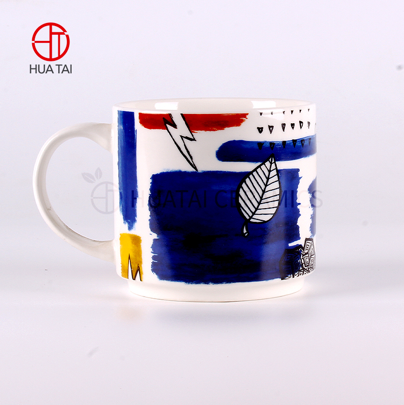 ceramc mug Factory direct selling creative pattern ceramic coffee cup