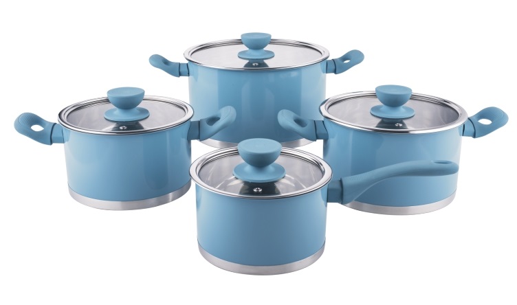 Right angle shape cookware 8pcs