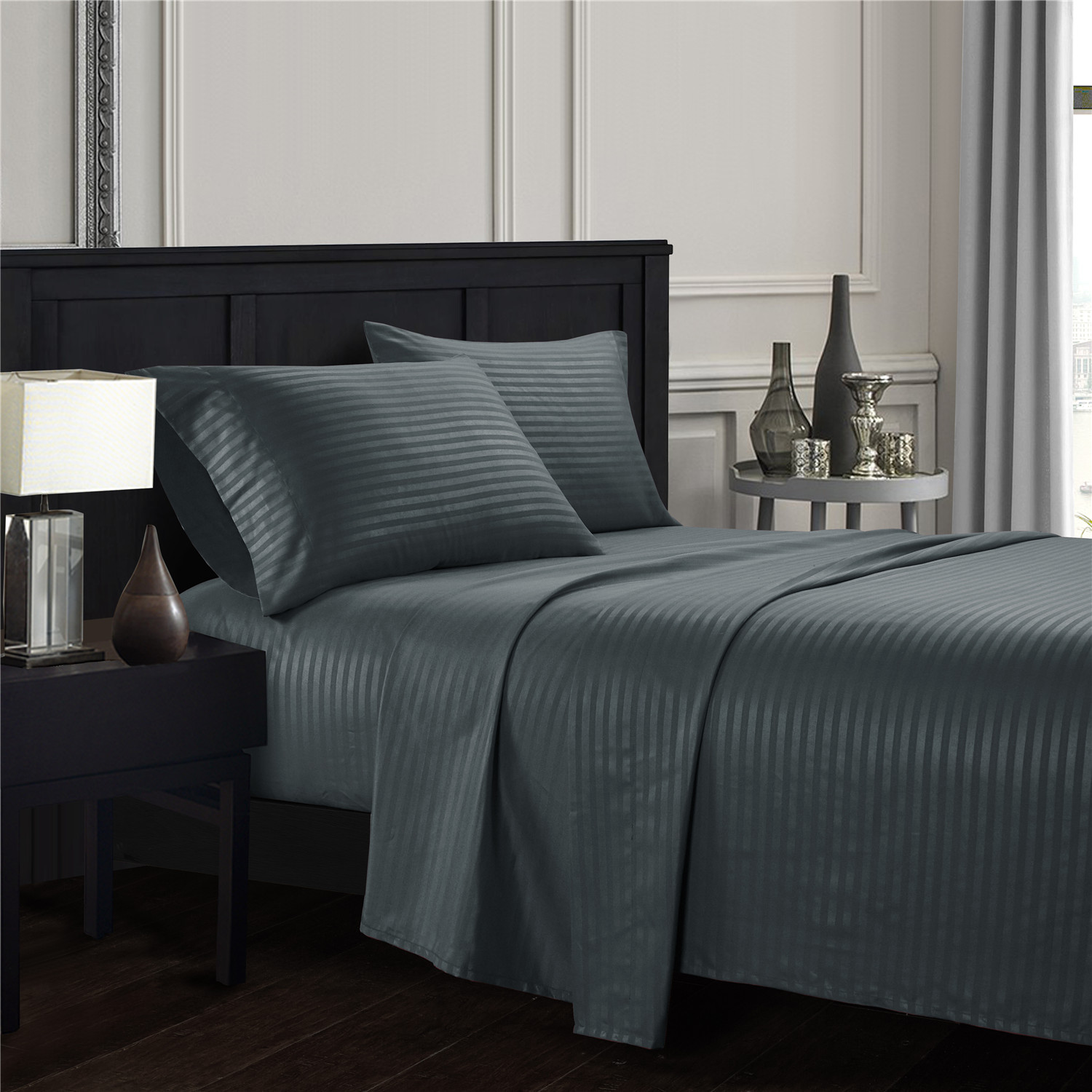 Satin Band Bedding Set