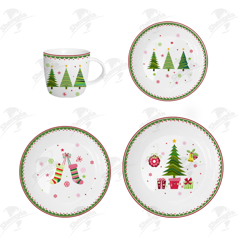20pcs Dinner Set With Christmas Design