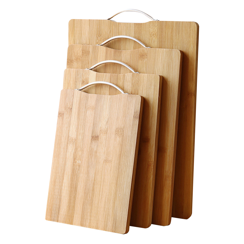 Bamboo cutting board in three pieces