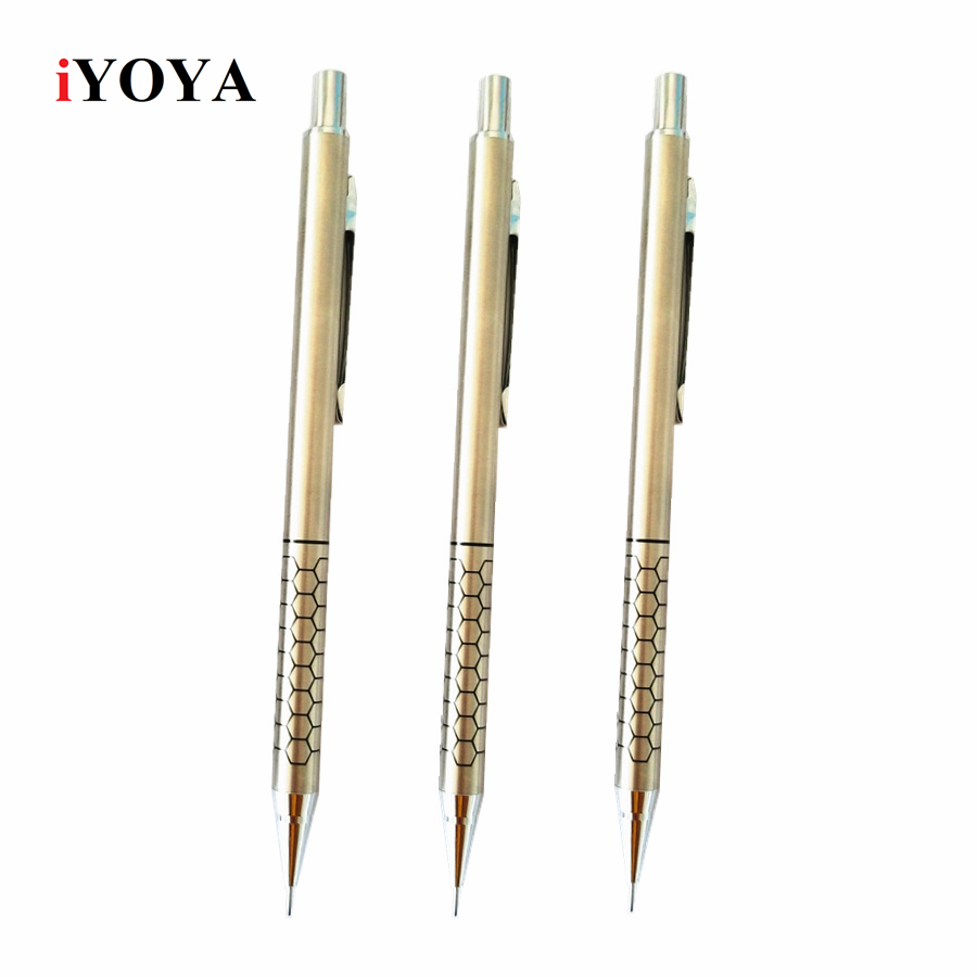 ID-1802 0.5/0.7mm automatic technical metal pencil