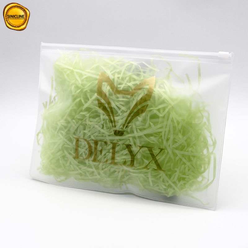 custom EVA ziplock waterproof packaging bag for swimwear