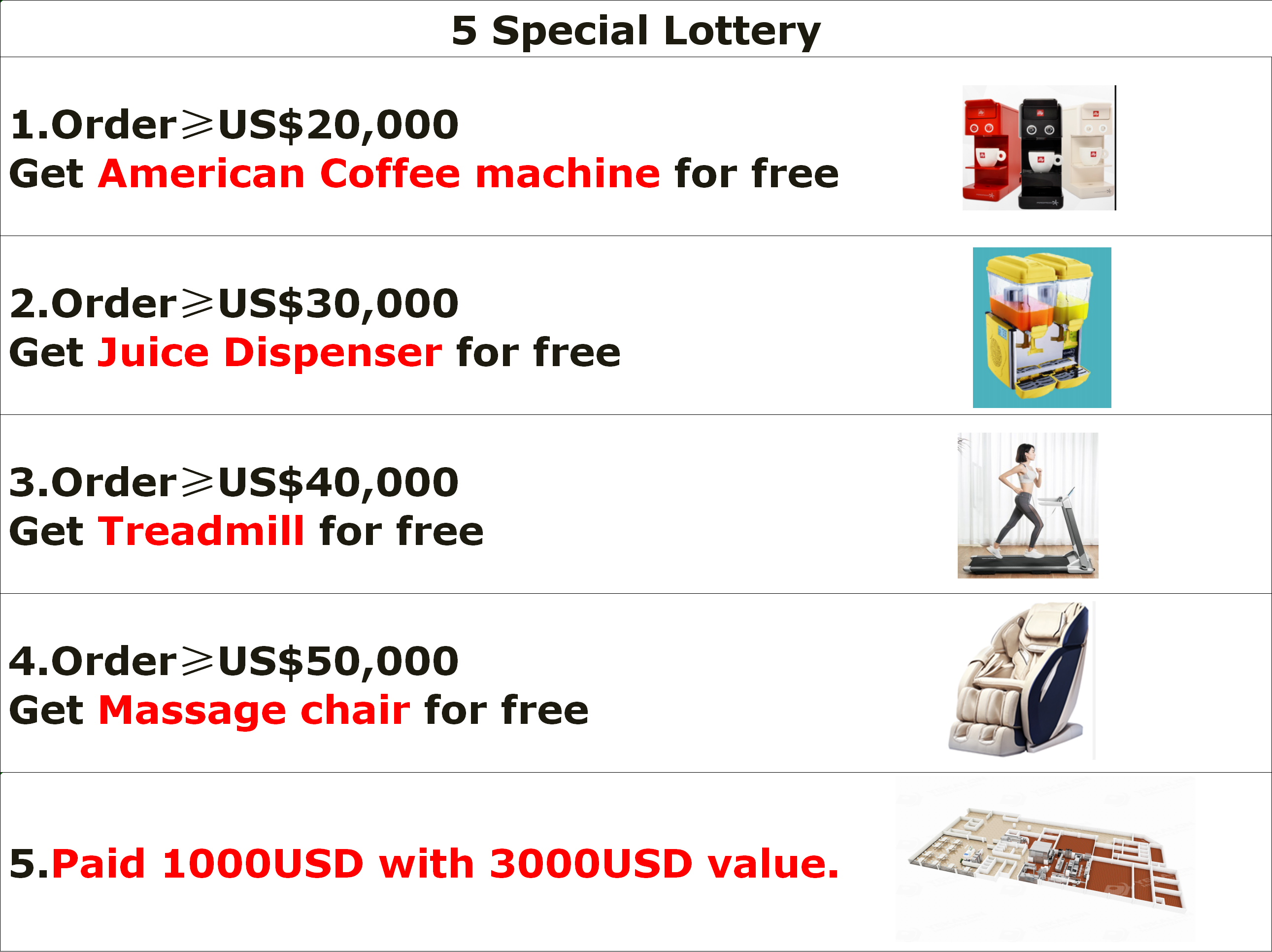 5 Special Lottery
