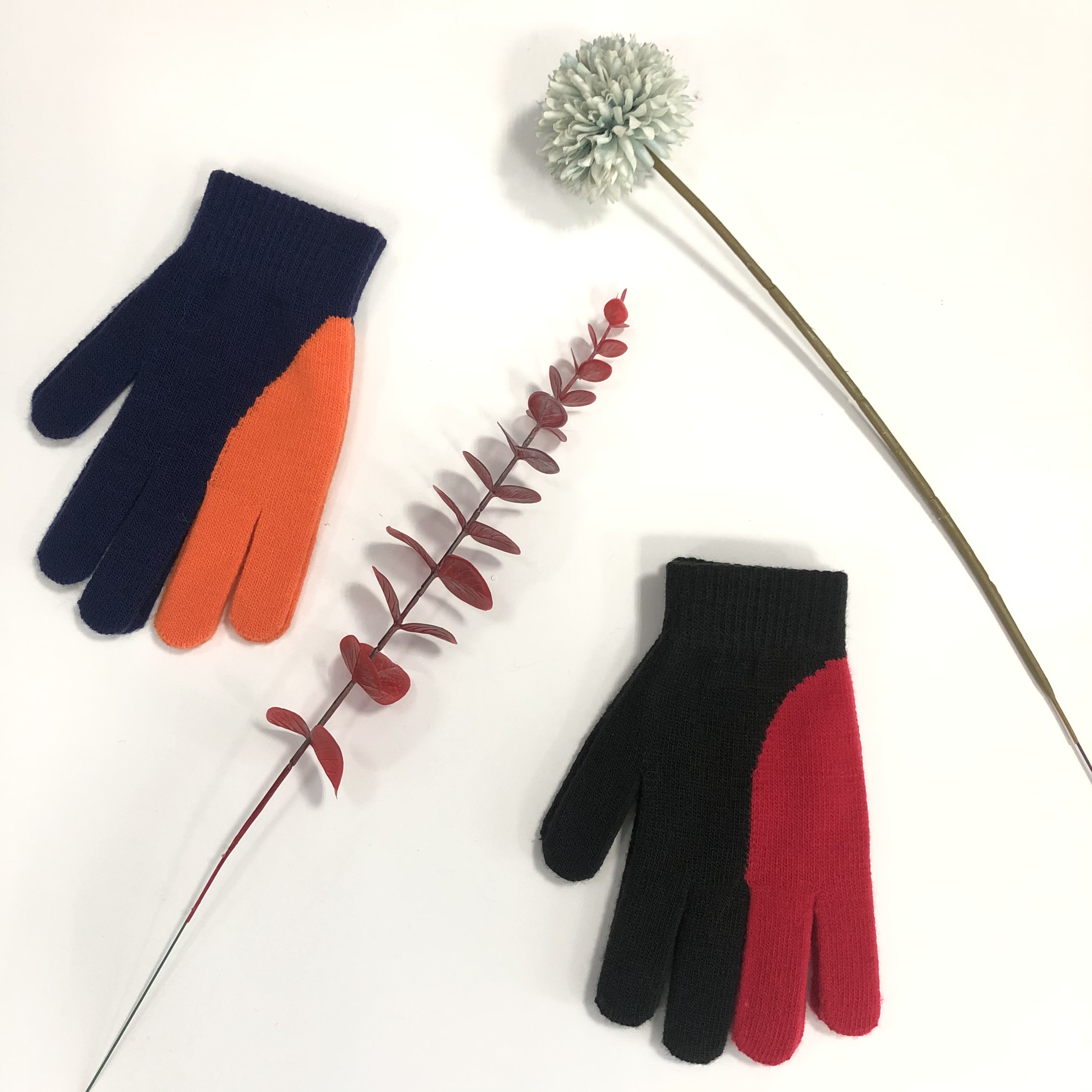 WGLKA6 Women Men Gloves Winter Touch Screen Gloves work glove knit glove acrylic magic glove