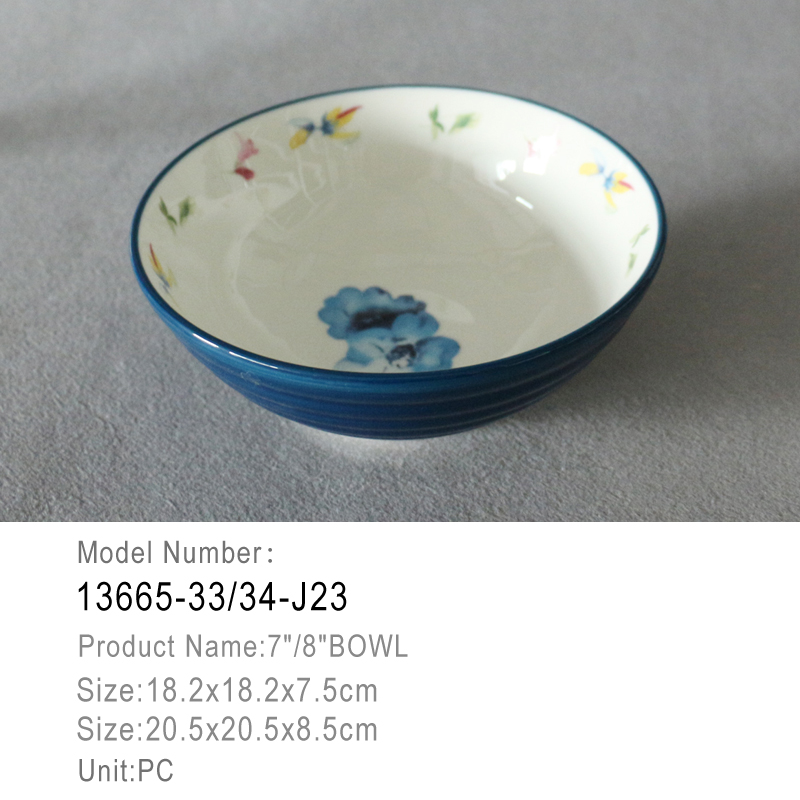 Porcelain Bowl Pad Printing