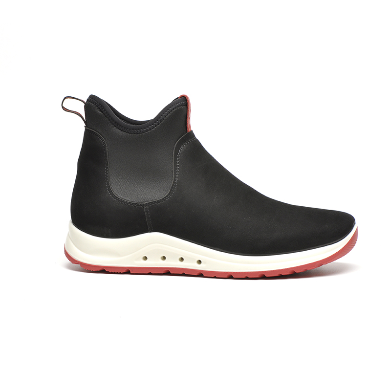 Breathable ladies ankle boot chelsea sporty boot W379B-09