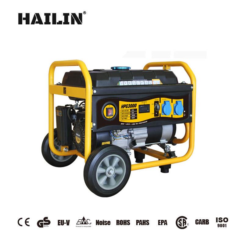 Portable Gasoline Generator,HPG series,with new design,novel appearnce