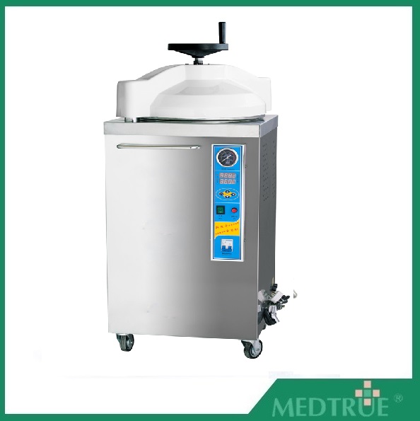 Hand Wheel&Digital Vertical Steam Sterilizer