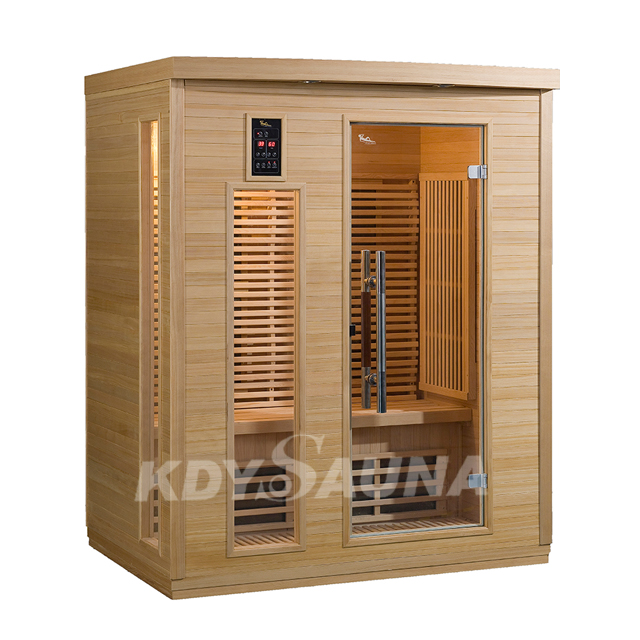 far infrared sauna wooden hemlock sauna with ETL,ROHS ,CE,certificate