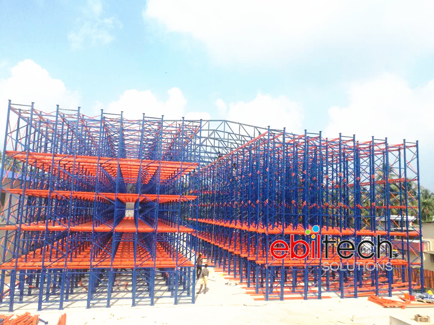 Rack Support Building,stereoscopic warehouse,High-density storage solution,