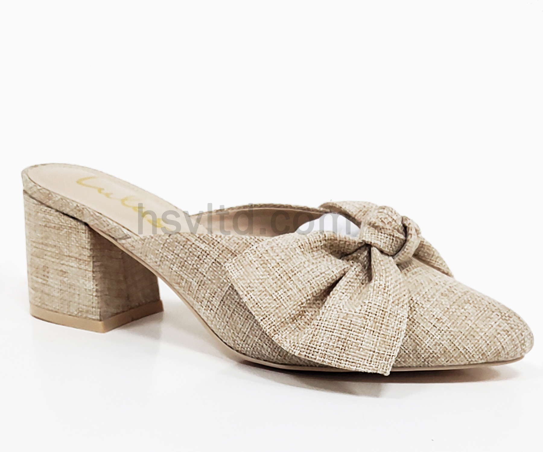 Mid heel sandal