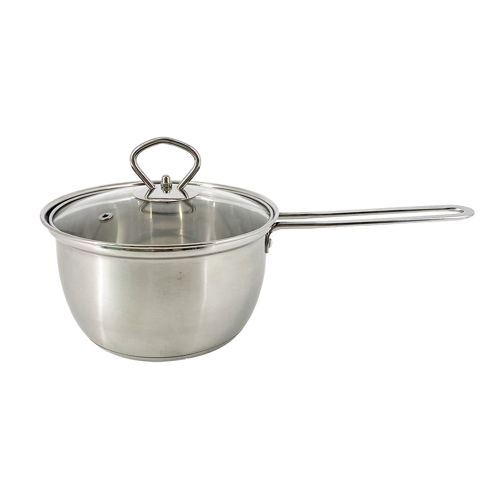 S/S Pot Double Ear W/Sandwich Bottom