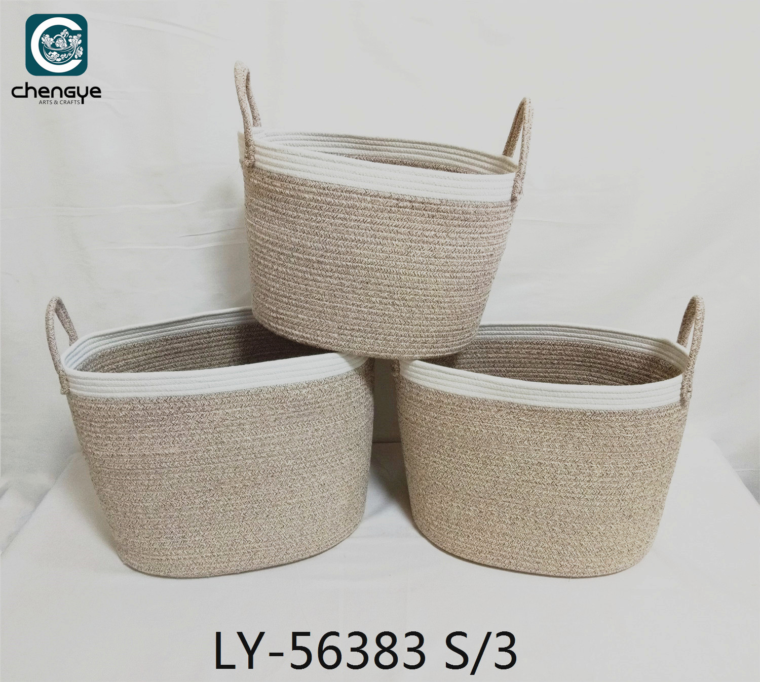 Cotton rope basket ,Storage basket