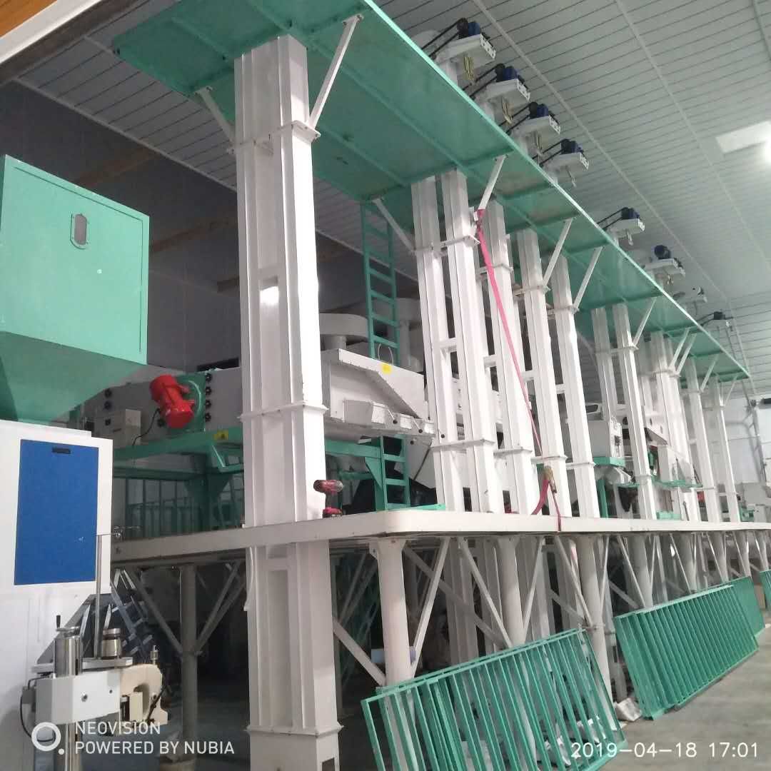 Complete Beans Cleaning and Grainding Line Expoeted to the U.S