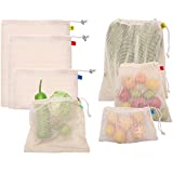 Cheap Heavy Duty Reusable Mesh Produce Bags Food Safe Mesh Bags With Drawstring For Fruits