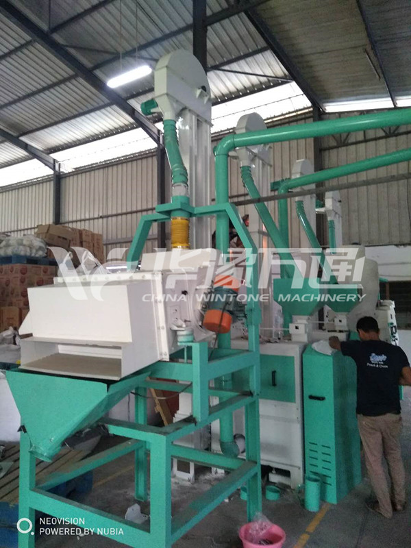 1TPH Lentil Peeling Line in Malaysia
