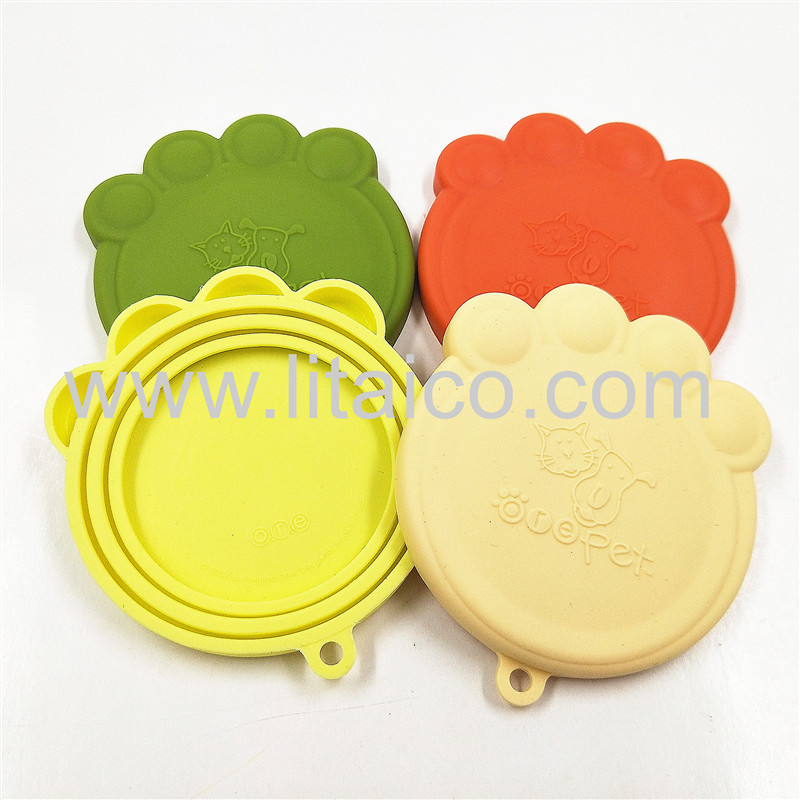 Pet food can covers