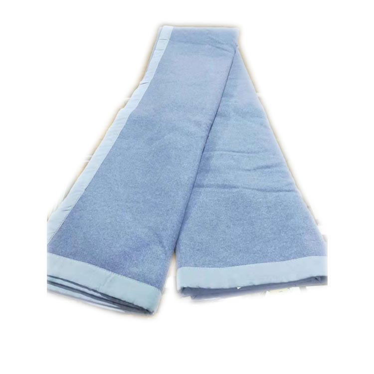 indoor&outdoor plain 100% wool blanket king queen twin size plaid