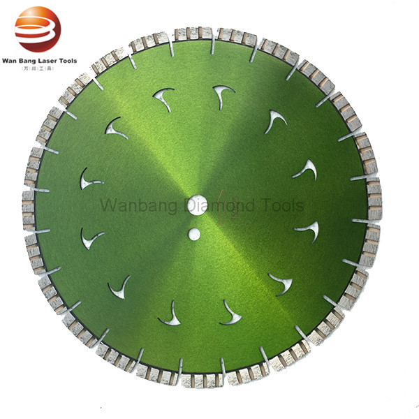 300-500mm Laser welded diamond saw blade for concete wet & dry cutting