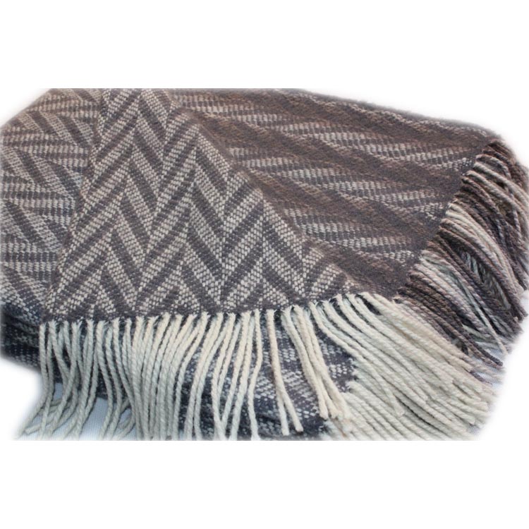 indoor&outdoor plain 100% wool blanket king queen twin size plaid sofa cover