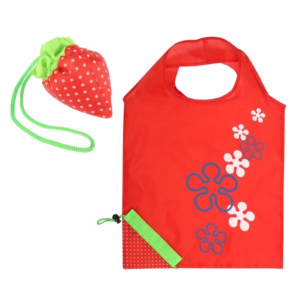 Wholesales recycled different fruit shapes heavy duty washable bags reusable shopping grocery folding bags