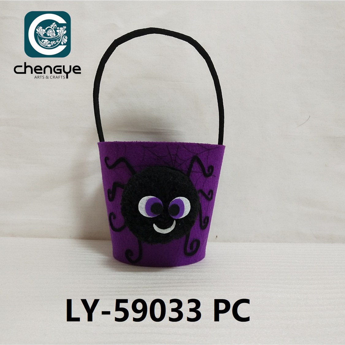 Felt Basket ; Halloween Basket, Gifts Candy Storage