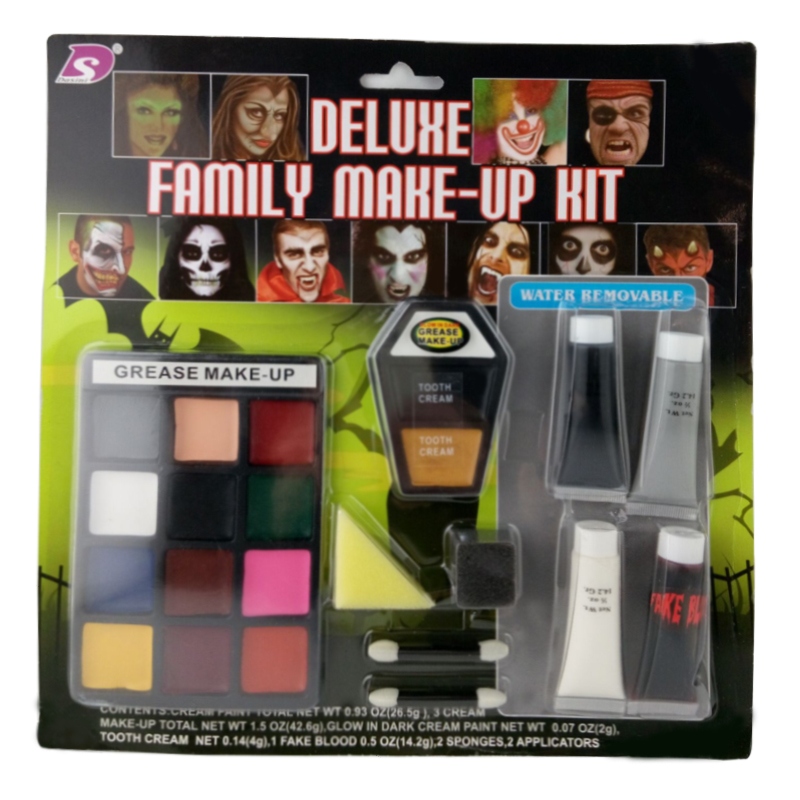 Halloween family makeup set
