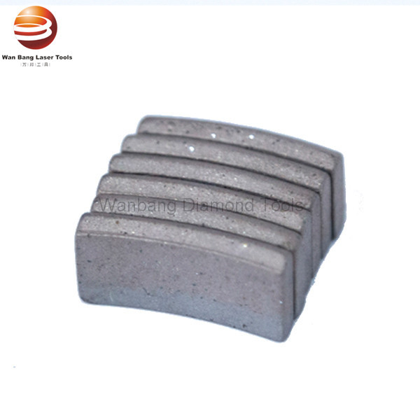 Diamond core drill segments for welding and retipping