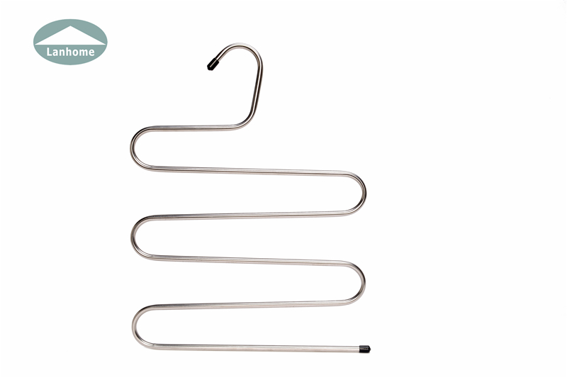 Space saving five layer towel trouser hanger