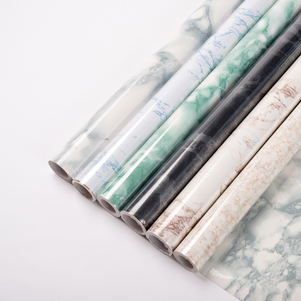 Marble self adhesive foil
