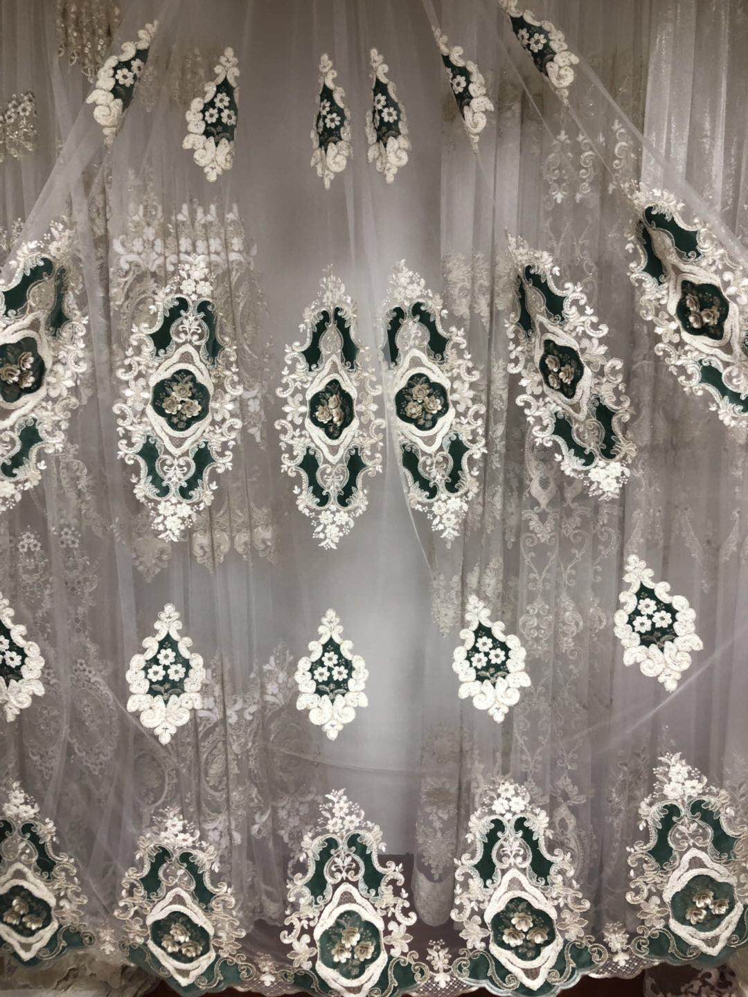 Embroidery Curtain Sheer