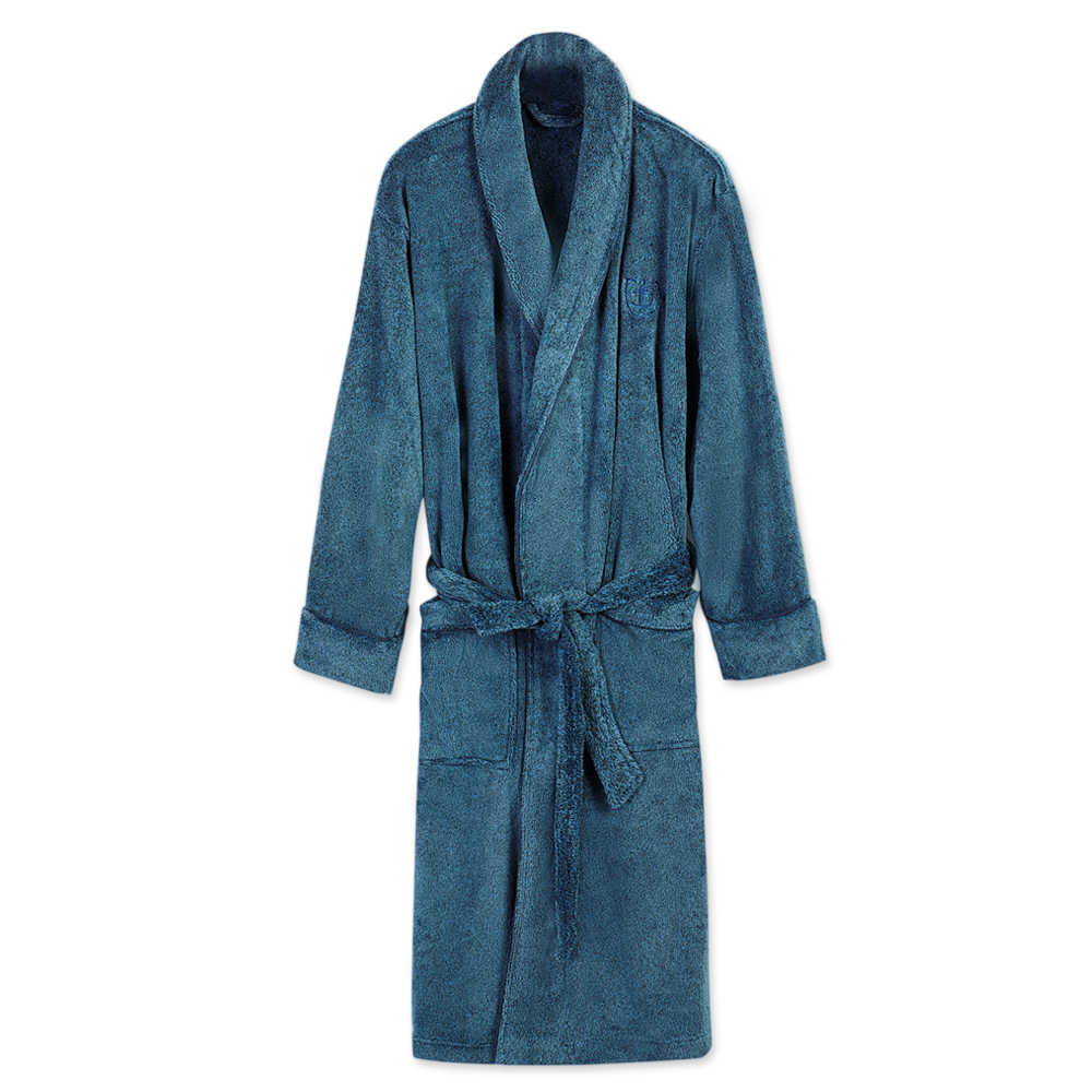 011-Soft fleece bathrobe, Sleep Wear,pajama