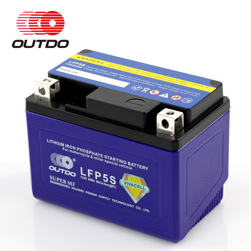Outdo Lithium Battery For Motorcycle Battery