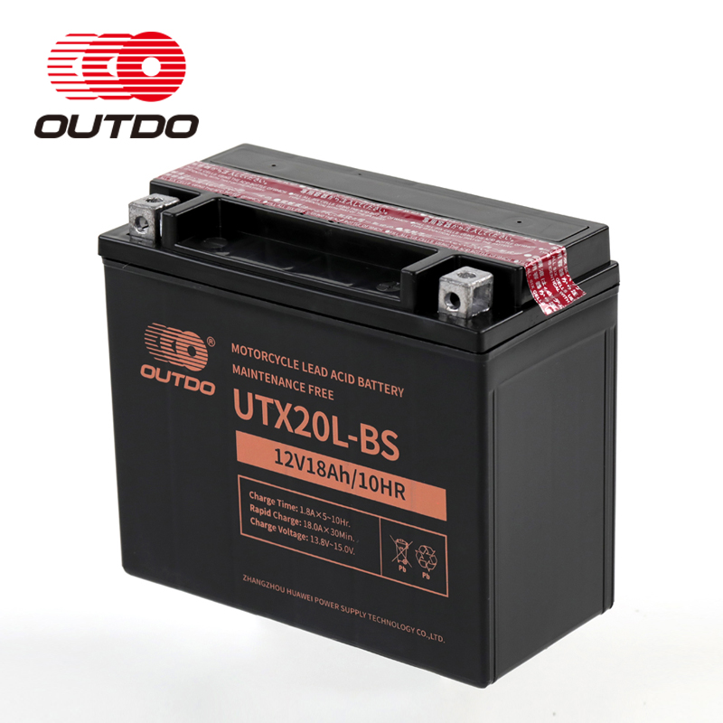 OUTDO Dry Charged Maintenance Free motorcycle Battery （2 WHEELERS BATTERY）