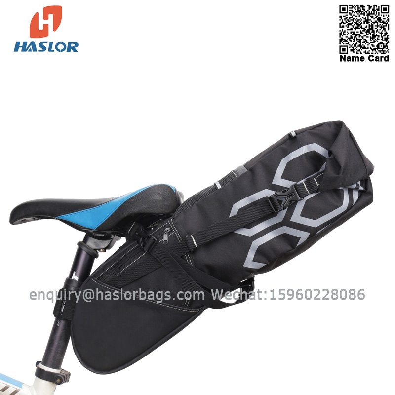 004 # Bicycle Rack Bag Bike Handlebar Bag Bike Saddle Bag Cycling Bike Rear Seat Cargo Bag MTB Road Bike Rack Carrier Trunk Bag Pannier Handbag