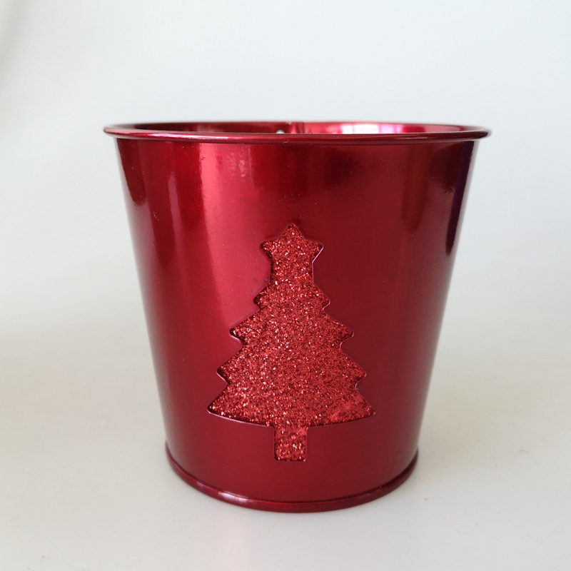 NICE Christmas deco flower pot
