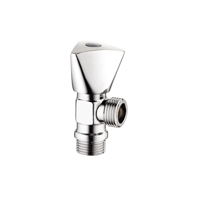 Polishing Angle Brass Valves for Bathroom