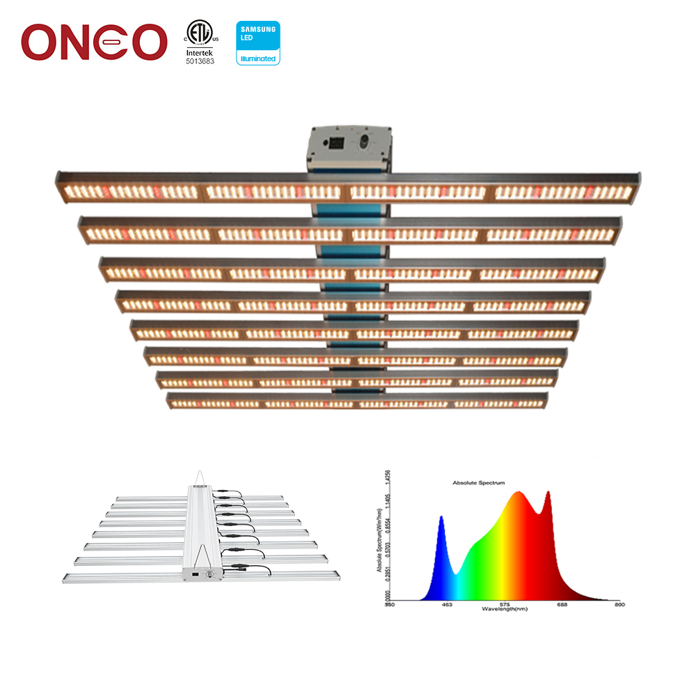 Samsung Official Partner lm301B Nalite LED Grow Light Hydroponic 640w 800W Full Spectrum UV IR 3500K