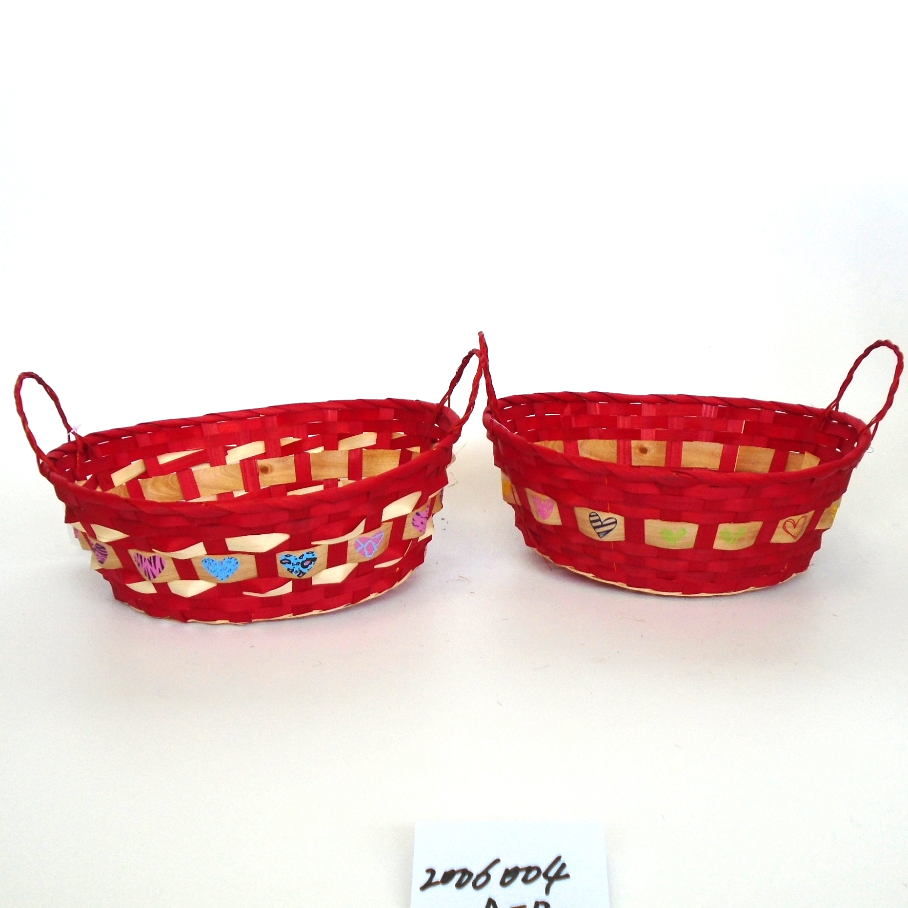 Bamboo Xmas Basket